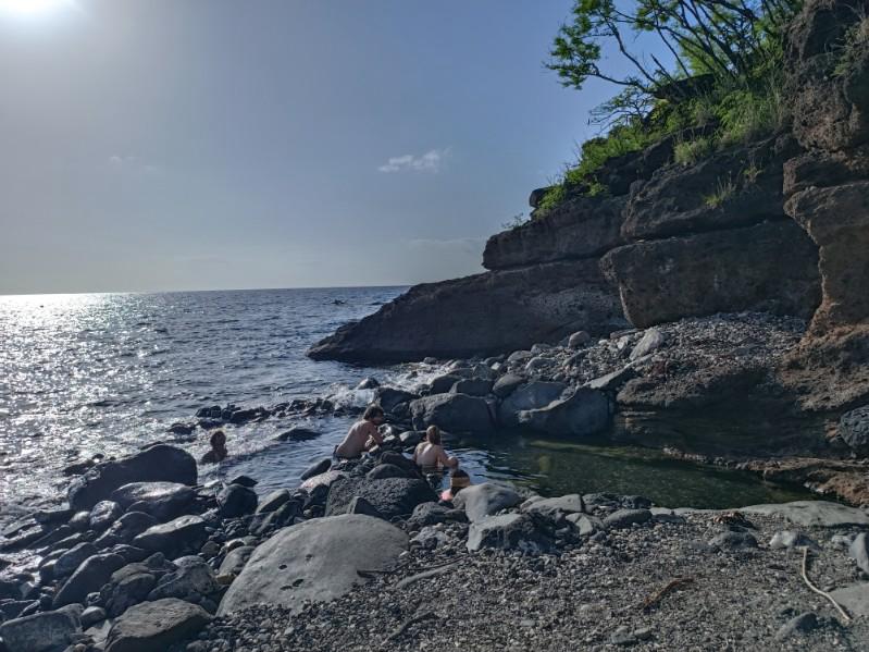 Mercredi : Visite de la ville aux Eaux Chaudes - Bouillante