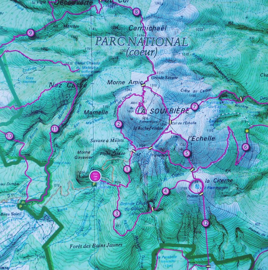 Lundi : Pack soufrière ou chute du carbet - Basse-Terre