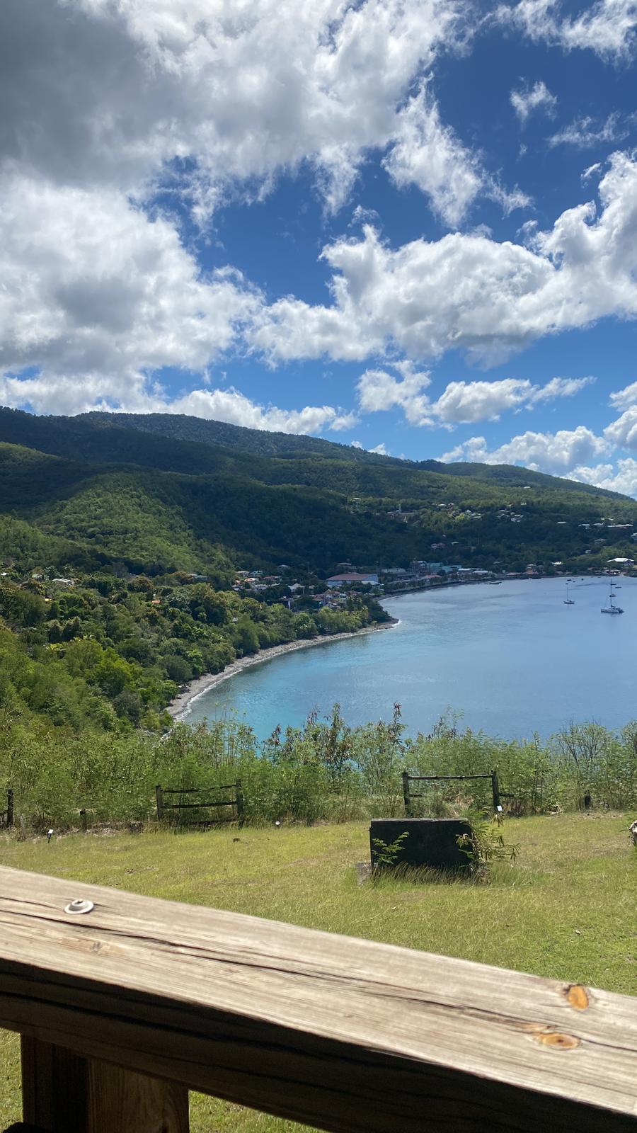 Visite de la ville aux Eaux Chaudes - Bouillante